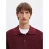 SELECTED SLMPIM LS KNIT POLO CAMP BORDO