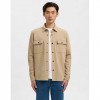 SELECTED SLMJACKIE SWEAT JACKET NOOS BEIGE