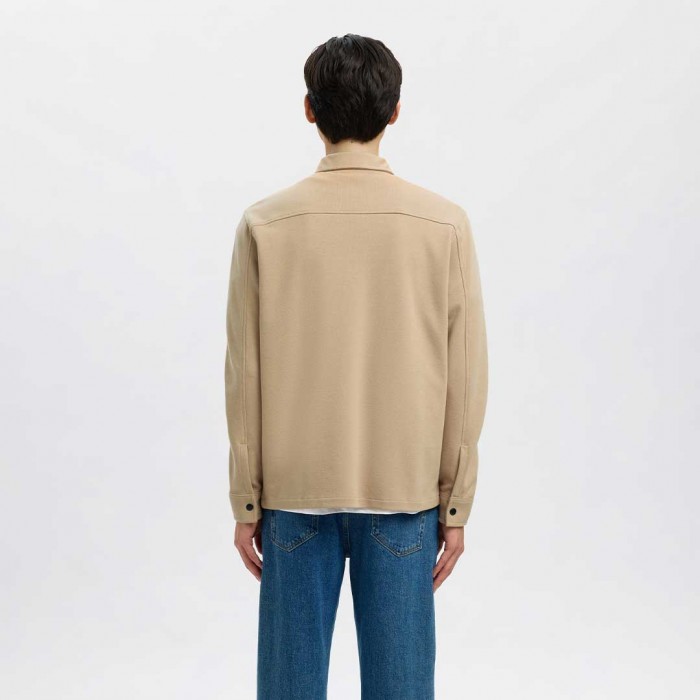 SELECTED SLMJACKIE SWEAT JACKET NOOS BEIGE
