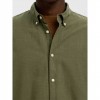 SELECTED SLMCOLE-JAY MELANGE REG LS SHIRT NOOS VETIVER