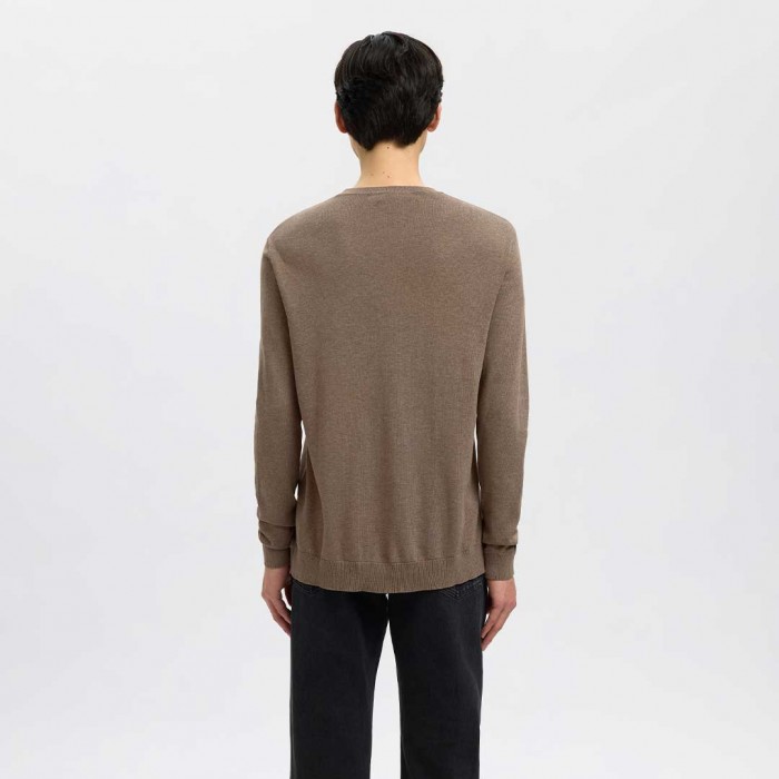 SELECTED SLMBERG CREW NECK NOOS TEAK
