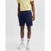 SELECTED ORGANIC COTTON FLEX SHORTS NAVY BLUE