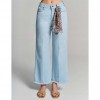 STAFF Zoe Cropped Woman Pant LIGHT BLUE