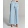 STAFF Zoe Cropped Woman Pant LIGHT BLUE