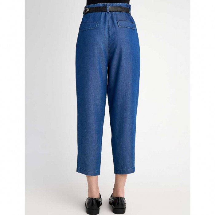 STAFF Marthi Denim Tencel Pant BLUE