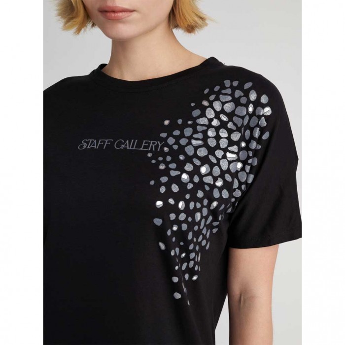 STAFF Agatha T-Shirt Short Sleeve BLACK