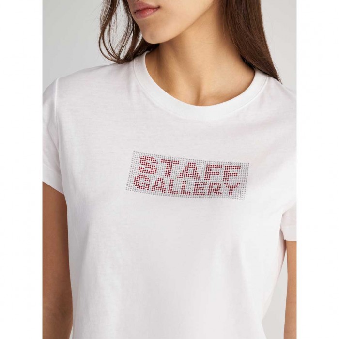 STAFF Molly T-Shirt Short Sleeve WHITE