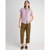 STAFF Lina Short Sleeve Shirt LILA STAFF Lina Short Sleeve Shirt LILA