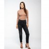 STAFF Ashley Slim Crop Wmn Pant BLACK