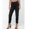 STAFF Ashley Slim Crop Wmn Pant BLACK