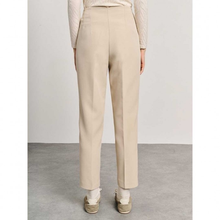 STAFF WOMAN PANT CROP BEIGE
