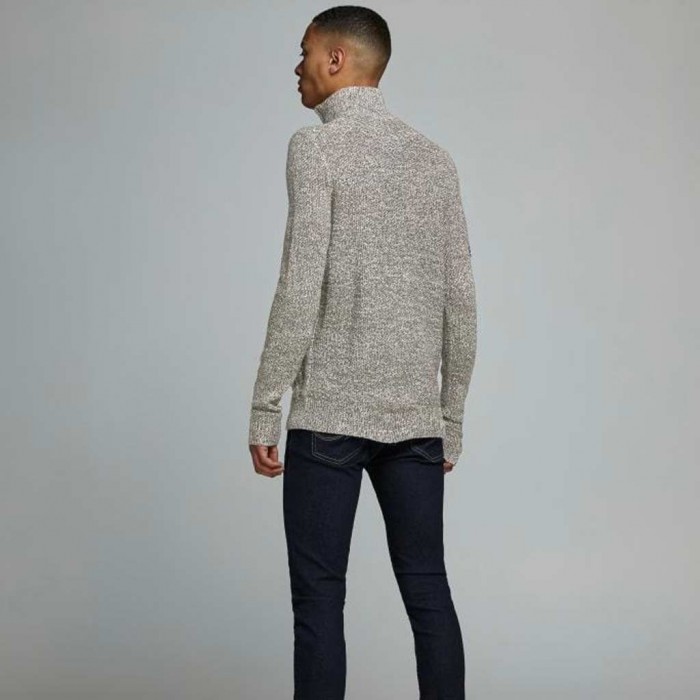 ΠΛΕΚΤΟ JORJEFFREY KNIT TURTLE ZIP ΤΗΣ JACK & JONES