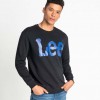 LEE ΦΟΥΤΕΡ CREWNECK μαύρο