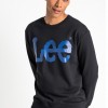 LEE ΦΟΥΤΕΡ CREWNECK μαύρο