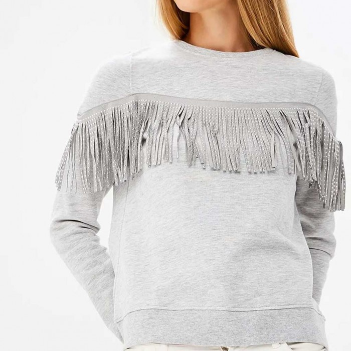 FRINGE SWEATSHIRT ONLY