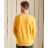 SUPERDRY Script Style College Crew Sweatshirt YELLOW