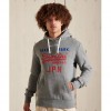 SUPERDRY Vintage Logo American Classics Hoodie GREY