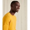 SUPERDRY Organic Cotton Vintage Cashmere Crew Jumper YELLOW