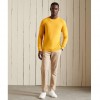 SUPERDRY Organic Cotton Vintage Cashmere Crew Jumper YELLOW