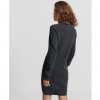 SUPERDRY Organic Cotton Essential Knitted Dress BLACK