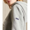 SUPERDRY Script Style College Hoodie GREY