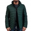 SUPERDRY - M5010206A 27E - DOUBLE ZIP FUJI JACKET - ENAMEL GREEN - ΜΠΟΥΦΑΝ