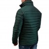 SUPERDRY - M5010206A 27E - DOUBLE ZIP FUJI JACKET - ENAMEL GREEN - ΜΠΟΥΦΑΝ