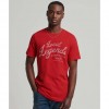 SUPERDRY Vintage Merch Store T-Shirt RED