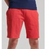 SUPERDRY Organic Cotton Vintage Logo Jersey Shorts RED