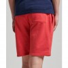 SUPERDRY Organic Cotton Vintage Logo Jersey Shorts RED