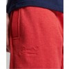 SUPERDRY Organic Cotton Vintage Logo Jersey Shorts RED