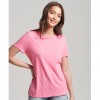 Superdry Γυναικεία κοντομάνικη μπλούζα Studios Pocket Tee PINK