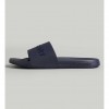 SUPERDRY CODE Logo Pool Sliders BLUE