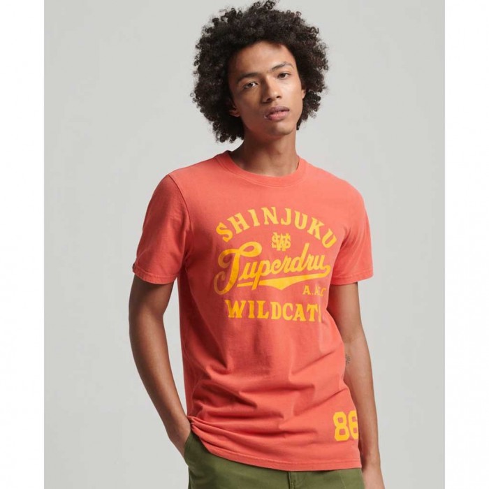 SUPERDRY Vintage Home Run T-Shirt RED
