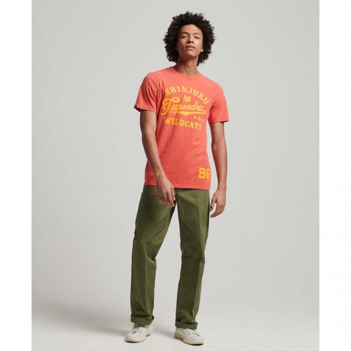 SUPERDRY Vintage Home Run T-Shirt RED