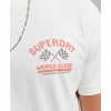 SUPERDRY M D1 OVIN VINTAGE INDUSTRIAL AUTO T-SHIRT WHITE