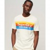 SUPERDRY Vintage Venue T-Shirt WHITE