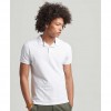 SUPERDRY Classic Pique Polo Shirt WHITE