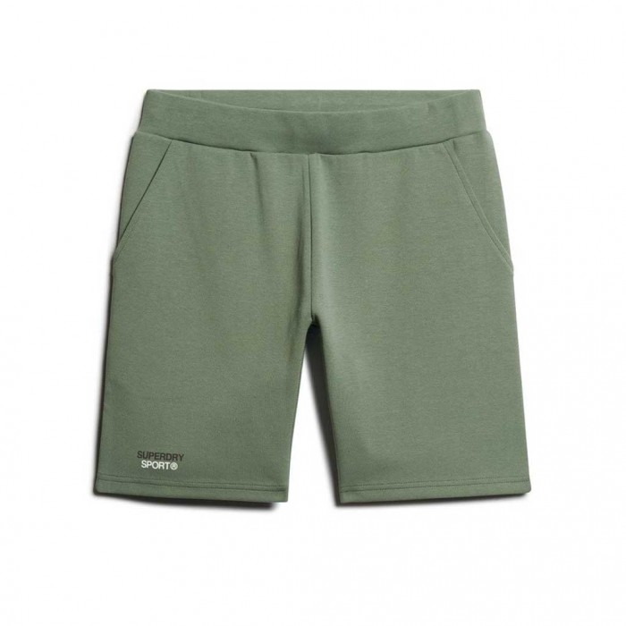 SUPERDRY Sport Tech Logo Tapered Shorts GREEN 