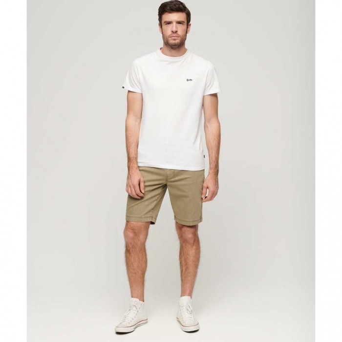 SUPERDRY Officer Chino Shorts BEIGE