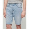 SUPERDRY Vintage Straight Shorts LIGHT BLUE