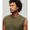 SUPERDRY Organic Cotton Essential Logo Tank Top GREEN