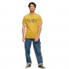 SUPERDRY M D2 OVIN VENUE CLASSIC LOGO T-SHIRT YELLOW