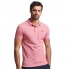 SUPERDRY Classic Pique Polo Shirt PINK