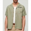 SUPERDRY Resort Short Sleeve Shirt GREEN