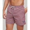 SUPERDRY Printed 15-inch Recycled Swim Shorts Tricolour Geo Print