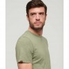 SUPERDRY Crew Neck Slub Short Sleeved T-shirt GREEN