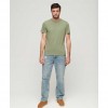 SUPERDRY Crew Neck Slub Short Sleeved T-shirt GREEN