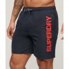 SUPERDRY Sport Graphic 17-inch Recycled Swim Shorts BLUE