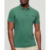 SUPERDRY Destroyed Polo Shirt GREEN